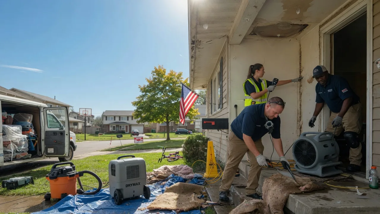 Water Damage Restoration in Moorestown, NJ near me